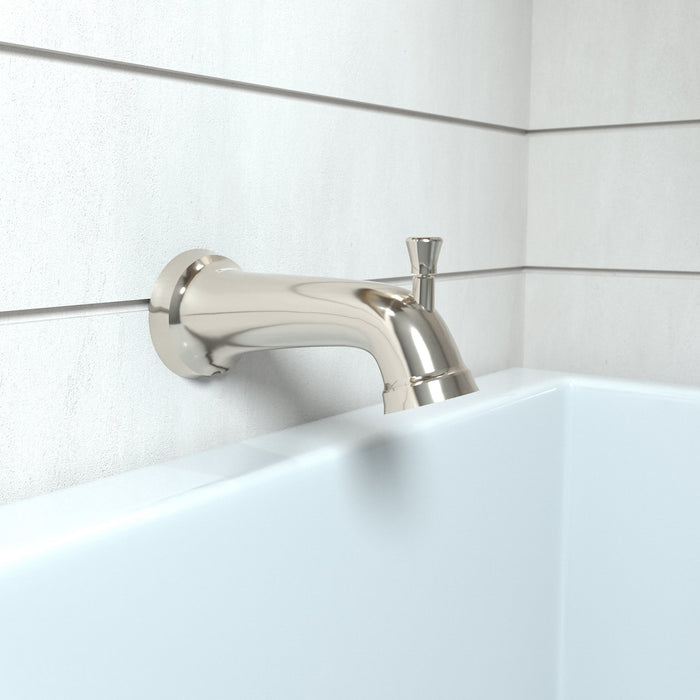 hansgrohe Joleena Tub Spout with Diverter, polished nickel - view 2