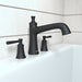 hansgrohe Joleena 3-Hole Roman Tub Set Trim, matte black - view 2