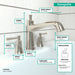 hansgrohe Joleena 3-Hole Roman Tub Set Trim, polished nickel - view 4