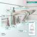 hansgrohe Joleena 4-Hole Roman Tub Set Trim with 1.75 GPM Handshower, polished nickel - view 4