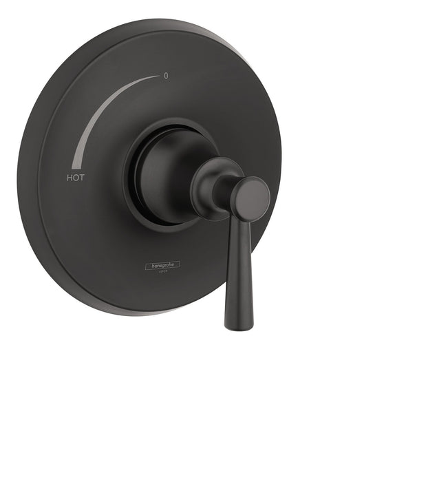 hansgrohe Joleena Pressure Balance Trim, matte black