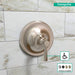 hansgrohe Joleena Pressure Balance Trim, polished nickel - view 3
