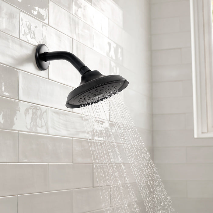 hansgrohe Joleena Showerhead 150 1-Jet, 1.75 GPM, matte black - view 2