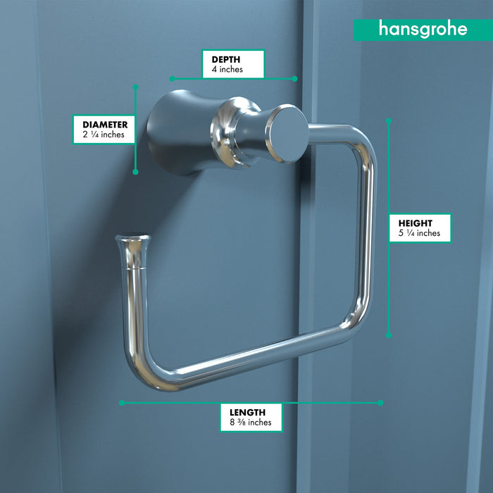 hansgrohe Joleena Towel Ring, chrome - view 4