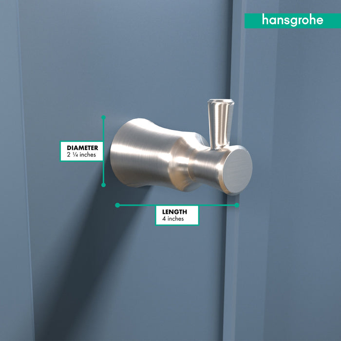 hansgrohe Joleena Hook, brushed nickel - view 4