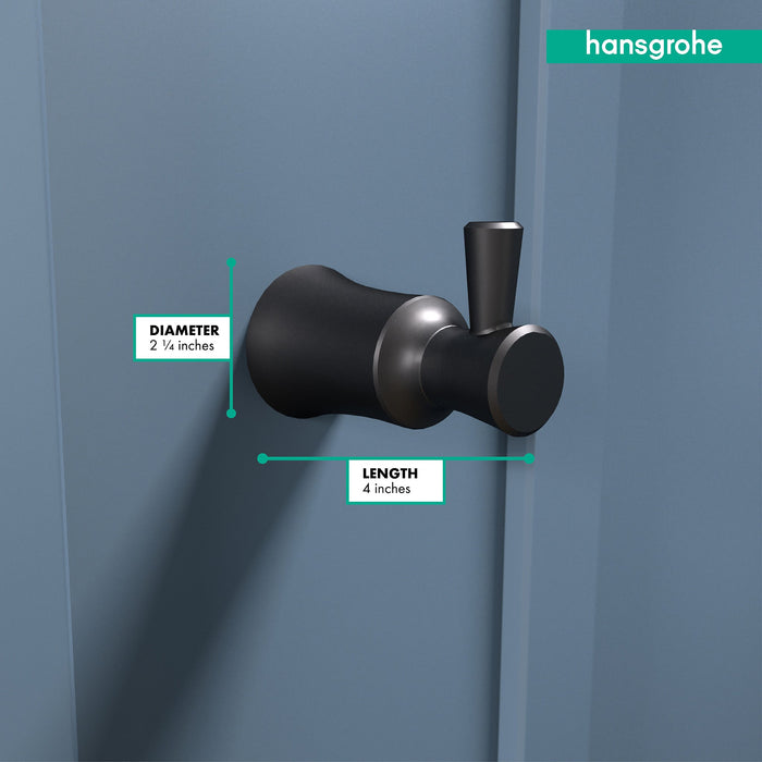 hansgrohe Joleena Hook, matte black - view 4