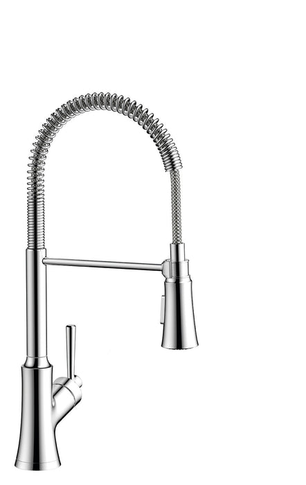 hansgrohe Joleena Semi-Pro Kitchen Faucet, 2-Spray, 1.75 GPM, chrome