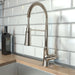 hansgrohe Joleena Semi-Pro Kitchen Faucet, 2-Spray, 1.75 GPM, polished nickel - view 2