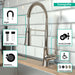 hansgrohe Joleena Semi-Pro Kitchen Faucet, 2-Spray, 1.75 GPM, polished nickel - view 3