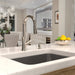hansgrohe Joleena HighArc Kitchen Faucet, 2-Spray Pull-Down, 1.75 GPM, polished nickel - view 2