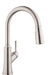 hansgrohe Joleena HighArc Kitchen Faucet, 2-Spray Pull-Down, 1.75 GPM, stainless steel optic