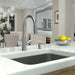 hansgrohe Joleena HighArc Kitchen Faucet, 2-Spray Pull-Down, 1.75 GPM, stainless steel optic - view 2