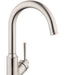hansgrohe Joleena Bar Faucet, 1.5 GPM, stainless steel optic