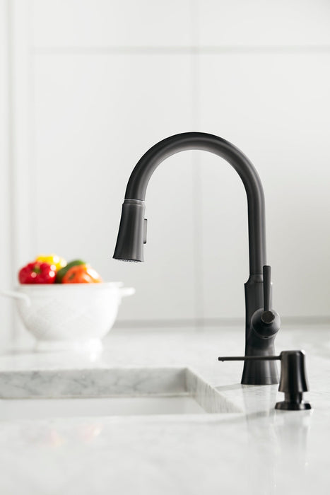 hansgrohe Joleena Soap Dispenser, matte black - view 2