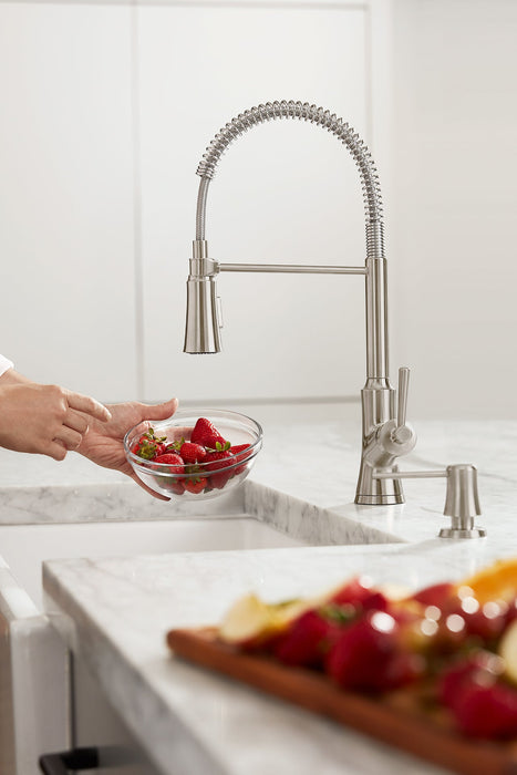 hansgrohe Joleena Soap Dispenser, stainless steel optic - view 4
