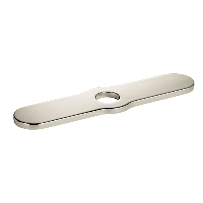 hansgrohe Joleena Base Plate for Single-Hole Kitchen Faucets, 10", polished nickel