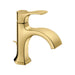 hansgrohe Locarno Single-Hole Faucet 110 with Pop-Up Drain, 1.2 GPM, brushed gold optic