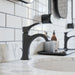 hansgrohe Locarno Single-Hole Faucet 110 with Pop-Up Drain, 1.2 GPM, matte black - view 2