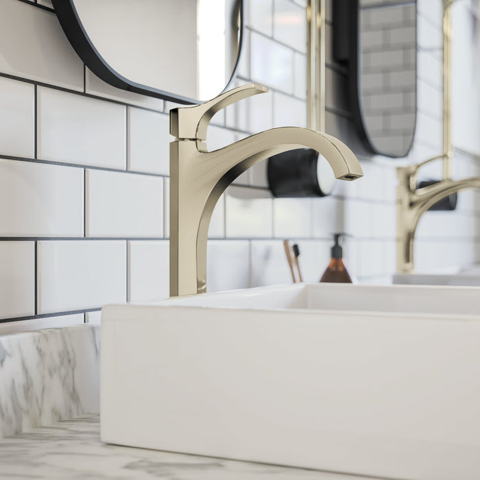 hansgrohe Locarno Single-Hole Faucet 210, 1.2 GPM, polished nickel - view 2