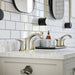 hansgrohe Locarno Widespread Faucet 110 with pop-up drain, 1.2 GPM, brushed nickel - view 2