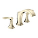 hansgrohe Locarno Widespread Faucet 110 with pop-up drain, 1.2 GPM, polished nickel