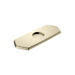 hansgrohe Locarno Base Plate for Single-Hole Faucets, brushed nickel