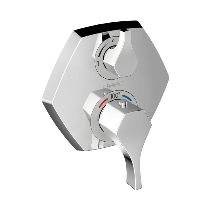 hansgrohe Locarno Thermostatic Trim with Volume Control, chrome