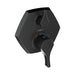 hansgrohe Locarno Thermostatic Trim with Volume Control, matte black
