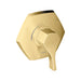 hansgrohe Locarno Pressure Balance Trim, brushed gold optic