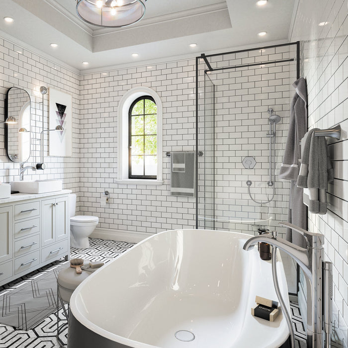 hansgrohe Locarno Pressure Balance Trim, polished nickel - view 4