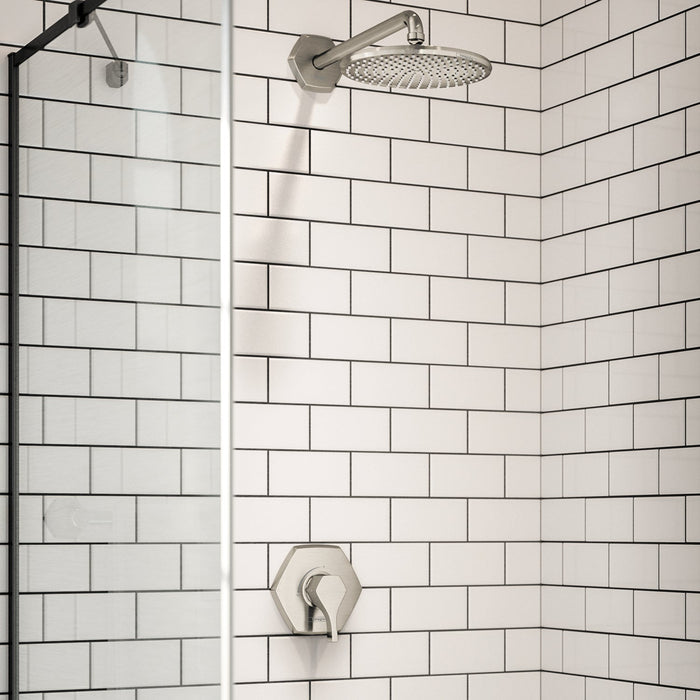 hansgrohe Locarno Showerhead 240 1-Jet, 2.5 GPM, brushed nickel - view 3