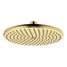 hansgrohe Locarno Showerhead 240 1-Jet, 1.75 GPM, brushed gold optic