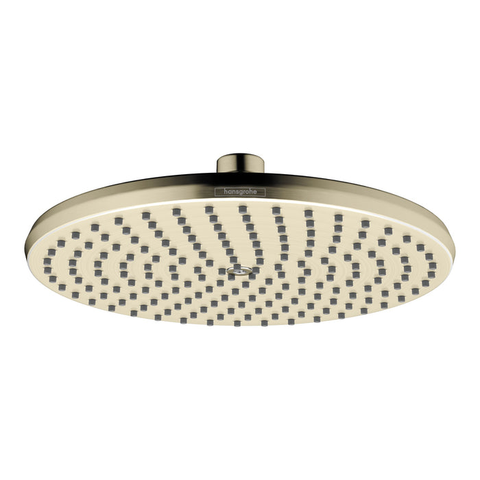 hansgrohe Locarno Showerhead 240 1-Jet, 1.75 GPM, brushed nickel