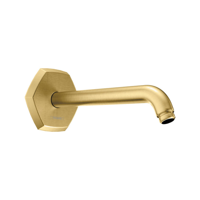 hansgrohe Locarno Showerarm 9", brushed gold optic