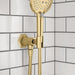 hansgrohe Locarno Handshower Holder with Outlet, brushed gold optic - view 2
