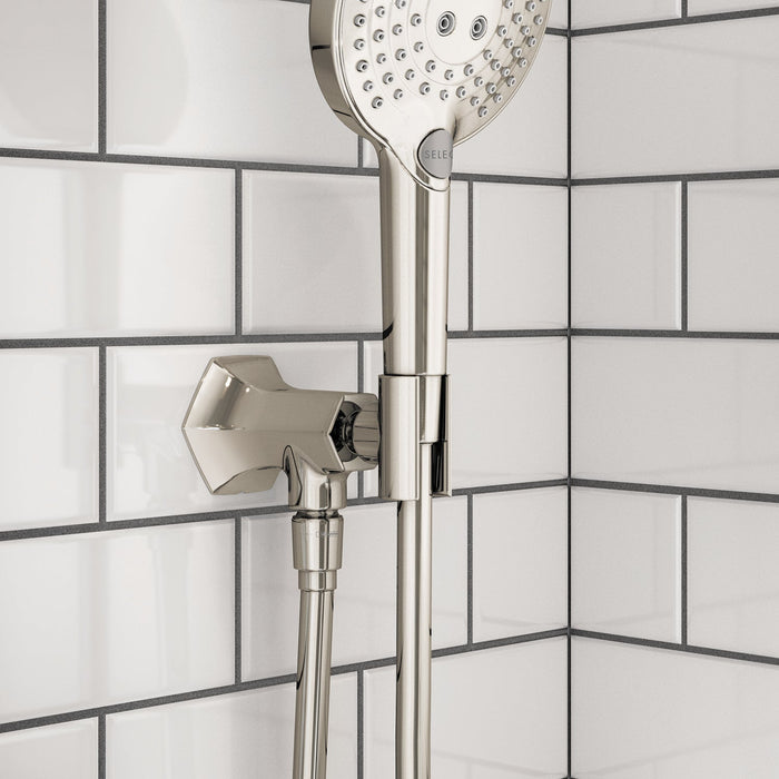 hansgrohe Locarno Handshower Holder with Outlet, polished nickel - view 2