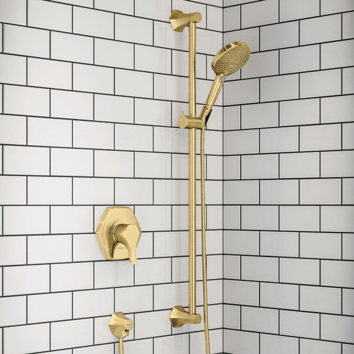 hansgrohe Locarno Wallbar, 36", brushed gold optic - view 2