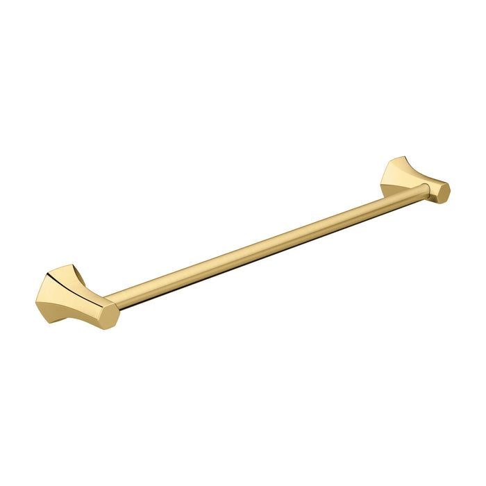 hansgrohe Locarno Towel Bar, 24", brushed gold optic