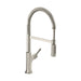 hansgrohe Locarno Semi-Pro Kitchen Faucet, 2-Spray, 1.75 GPM, stainless steel optic
