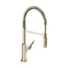 hansgrohe Locarno Semi-Pro Kitchen Faucet, 2-Spray, 1.75 GPM, polished nickel