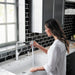hansgrohe Locarno HighArc Kitchen Faucet, 2-Spray Pull-Out, 1.75 GPM, chrome - view 3