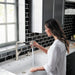 hansgrohe Locarno HighArc Kitchen Faucet, 2-Spray Pull-Out, 1.75 GPM, stainless steel optic - view 5