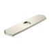 hansgrohe Locarno Base Plate for Single-Hole Kitchen Faucets, 10", stainless steel optic