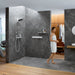hansgrohe Rainfinity Showerhead 250 3-Jet, 2.5 GPM with RainSelect Thermostatic Trim for 4 Functions, matte white - view 4