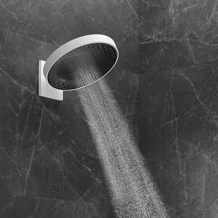 hansgrohe Rainfinity Showerhead 250 3-Jet, 2.5 GPM with RainSelect Thermostatic Trim for 4 Functions
