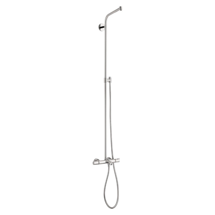 hansgrohe Crometta Showerpipe with Tub Filler without Shower Components, chrome