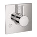 hansgrohe Ecostat Diverter Trim Square Trio/Quattro, chrome