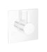 hansgrohe Ecostat Diverter Trim Square Trio/Quattro, matte white