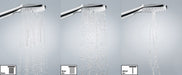 hansgrohe Raindance E Thermostatic Showerhead/Wallbar Set with Rough, 2.0 GPM, chrome - view 5