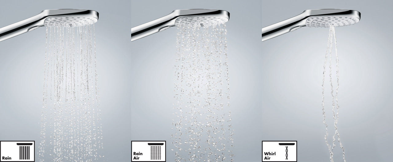 hansgrohe Raindance E Thermostatic Showerhead/Wallbar Set with Rough, 2.0 GPM, chrome - view 5